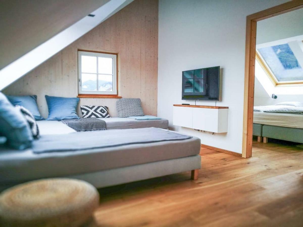 Ferienwohnung Abersee Exterior foto